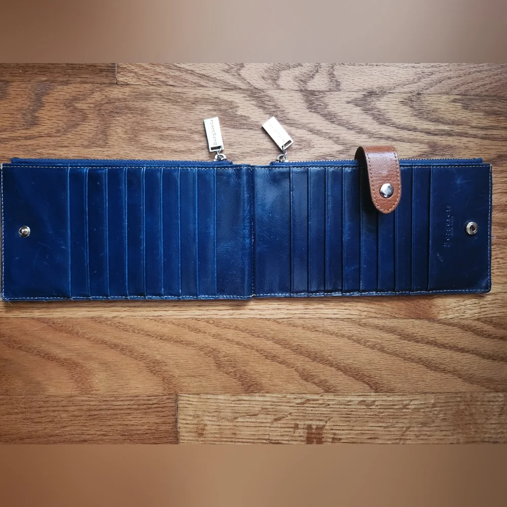 Borgasets Distressed Leather Wallet